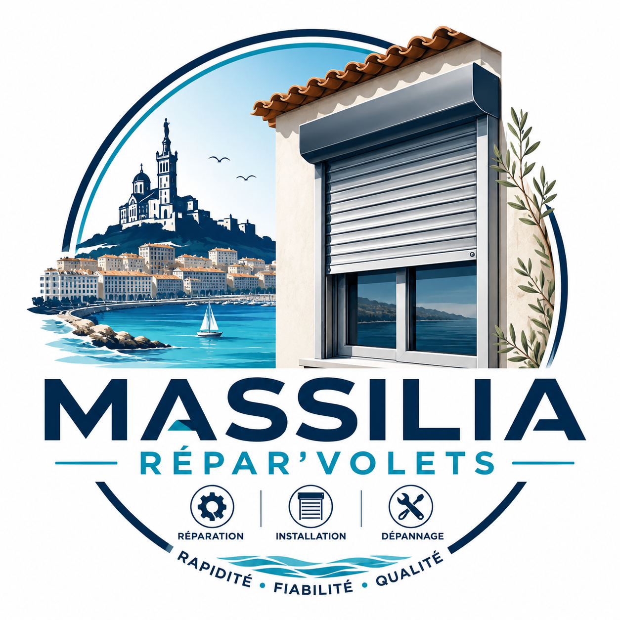 Logo Massilia Répar’Volets